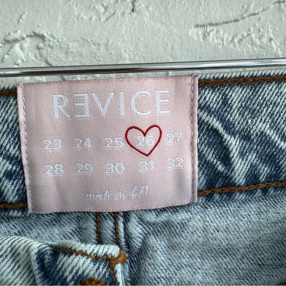 Revice Denim 90’s Baby criss-cross waist, high waist, size 26 - Picture 4 of 16